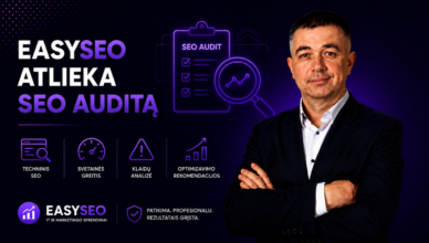 easyseo agentura teikia technini seo audita ir nuolatini seo palaikyma