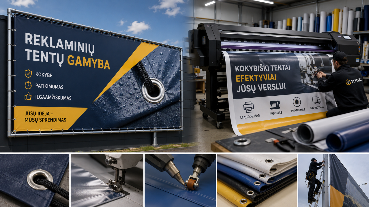 reklaminiai tentai diaro
