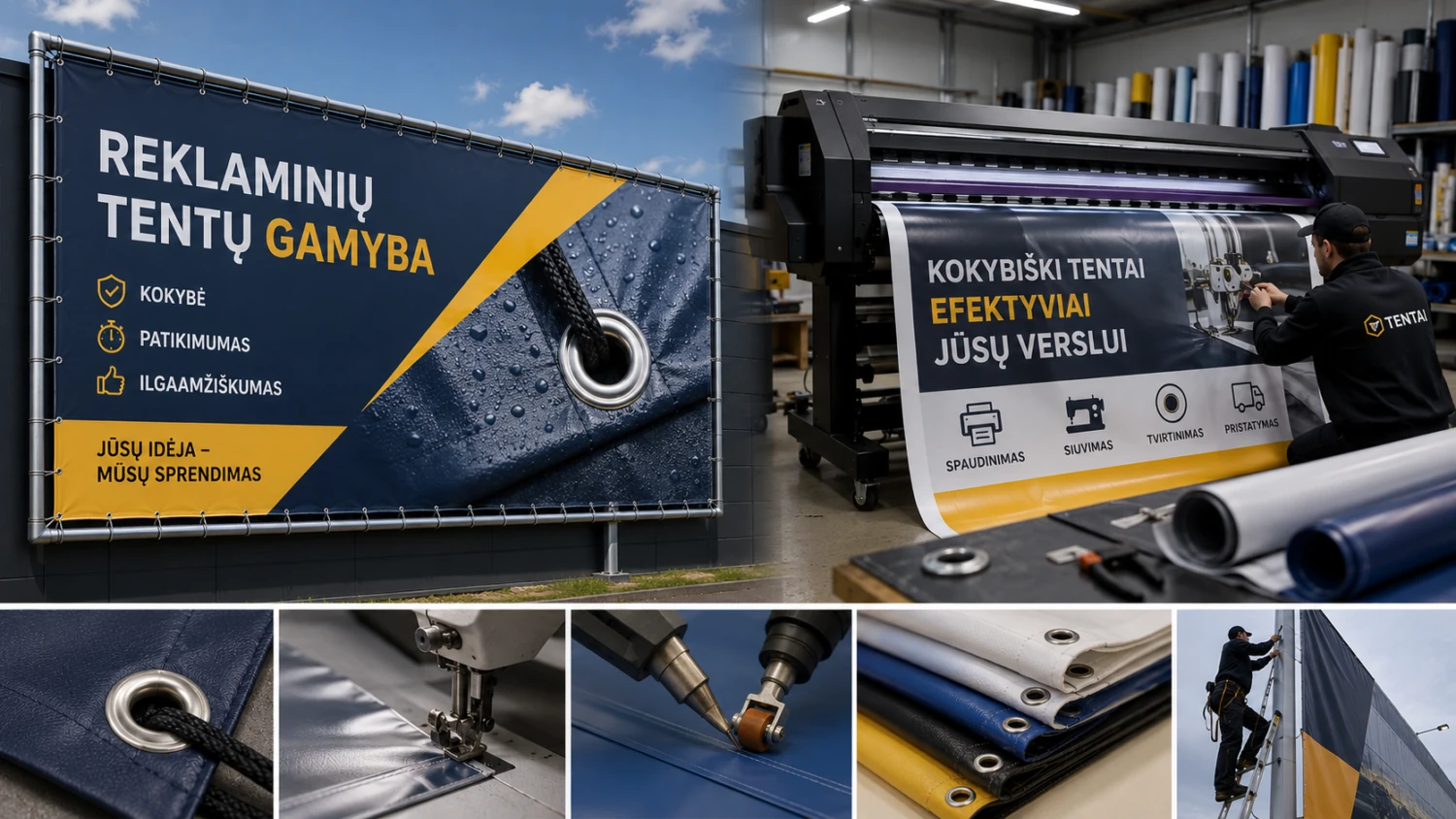 reklaminiai tentai diaro